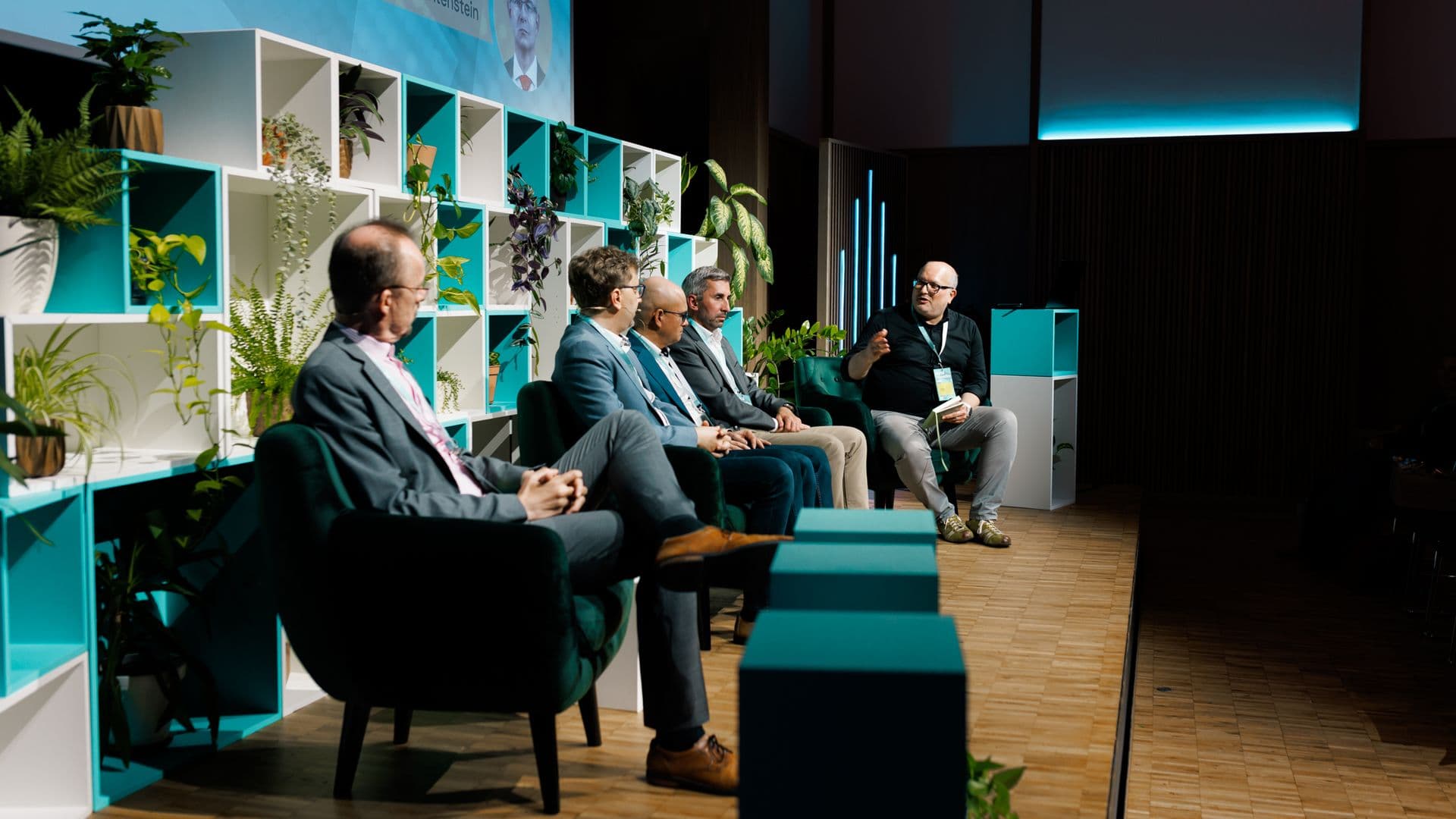 Peter Beck moderiert das Panel am Digital Innovation Day